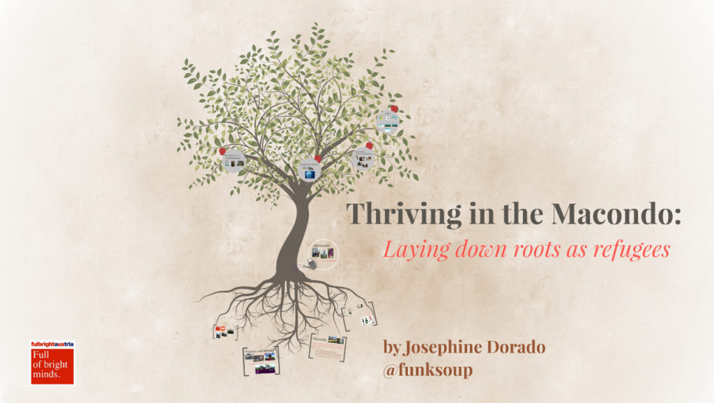 thriving in the macondo - laying roots as refugees